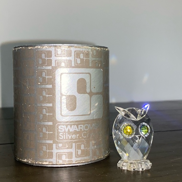 Vintage Swarovski crystal Owl - Picture 2 of 5